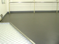 床のリフォーム例：床シート張り（二重張り）